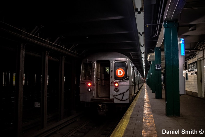 D Train Leaves 135th Street