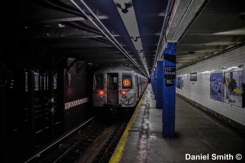 R68 D Train At 116th Street